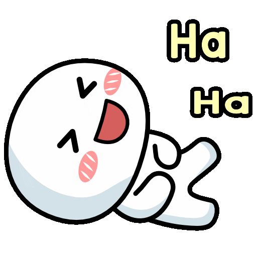 Duduu Laughing Sticker