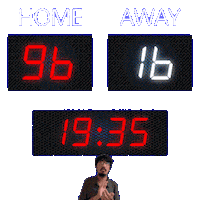 16 Away Sticker