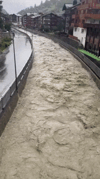 Zermatt Cut Off Due to Flooding Risk After Heavy Rainfall