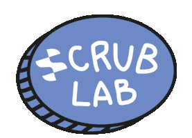 scrublab scrubs gloves doctors nurses Sticker
