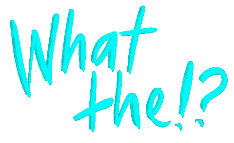 Shocked What The Hell Sticker by Norriseph