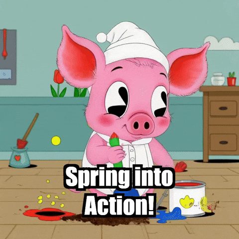 Flowers Spring GIF by The Pigasso