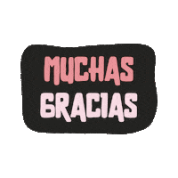 Muchas Gracias Sticker