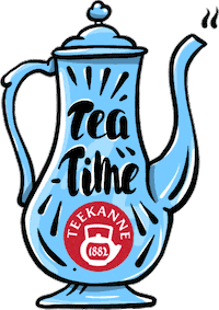 hot tea Sticker by Teekanne