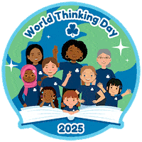 Girl Guides Trefoil Sticker by Girl Guides of Canada