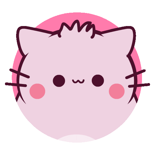 Cat Love Sticker by Pembe