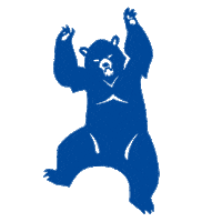 Ense3 danse musique ours uga Sticker