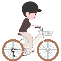 hopesrecord bts cycling bangtan bicycle Sticker