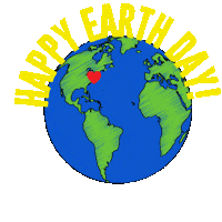 Happy Earth Day Sticker by Georgian Court University