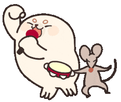 Tambourine Ashu Sticker