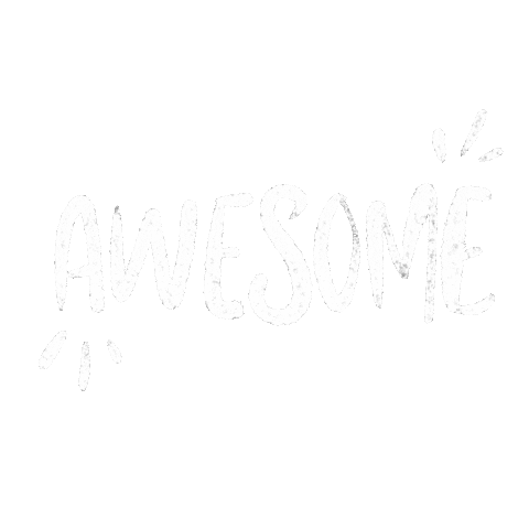 Awesome Sticker by Studio Queenhood