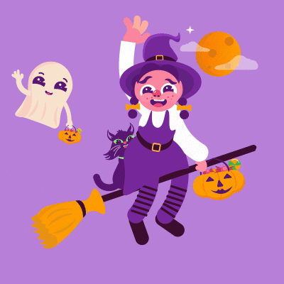 Happy Halloween GIF by Manne Nilsson