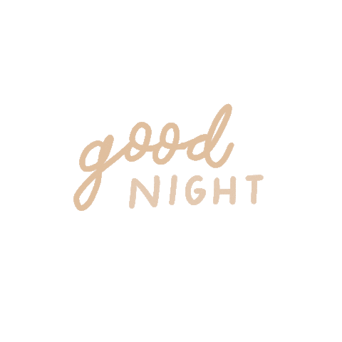 Good Night Words Sticker
