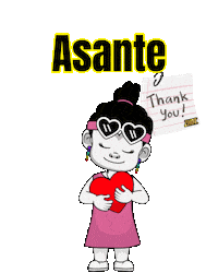 Thanks Thank You Sticker by Zhotcita