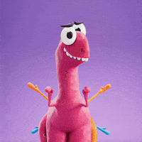 Tell Me Hello GIF by Claynosaurz