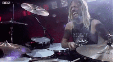 foo fighters GIF by Glastonbury Festival 2017