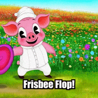Field Frisbee GIF by The Pigasso
