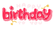 Happy Birthday Sticker