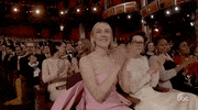 saoirse ronan applause GIF by The Academy Awards