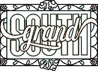 southgrand stl st louis saint louis south city Sticker