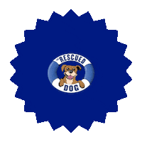 THERESCUEDDOG therescueddog fosteringsaveslives fosteradog fosterarescuedog Sticker