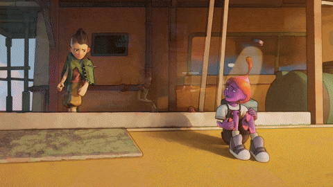 Animation Talking GIF by Nouns Movie
