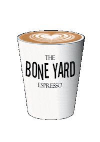 Good Morning Coffee Sticker by Boneyard Espresso