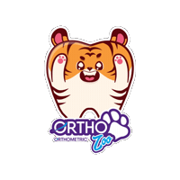 Orthometric orthometric orthozoo Sticker