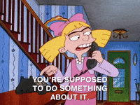hey arnold nicksplat GIF