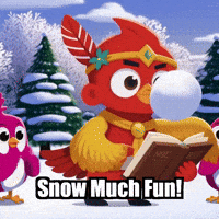 Snow Winter GIF by The Cardinal Virtue