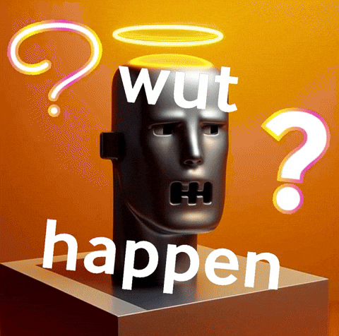 What Happened GIF by The LSD Hotel