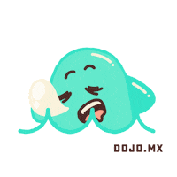 dojostudiomx tired sleepy dolphin sueno Sticker