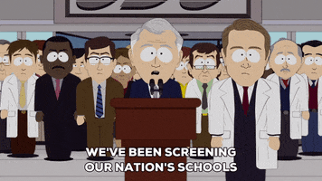 crowd speech GIF by South Park 