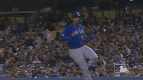 carlos gomez baseball GIF by New York Mets