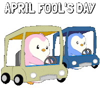 April Fools Penguin Sticker by Pudgy Penguins