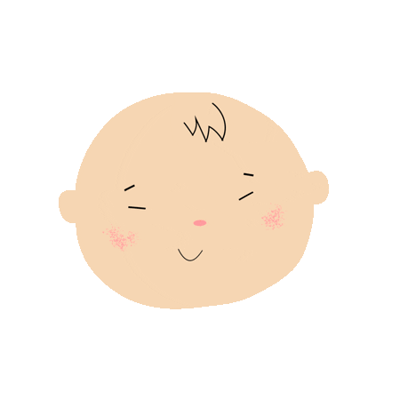 irisyamamura giphyupload kiss baby motion Sticker