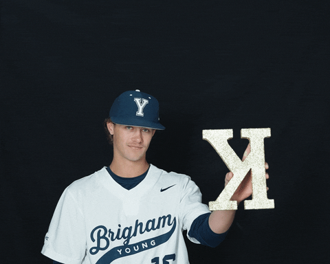 Ncaa Baseball GIF by BYU Cougars
