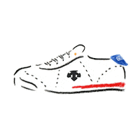 데상트블랭크 Sticker by DESCENTE