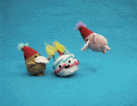 celebrate stop motion GIF by Mochimochiland