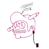 Coming Soon Design Sticker by The Creative Pain
