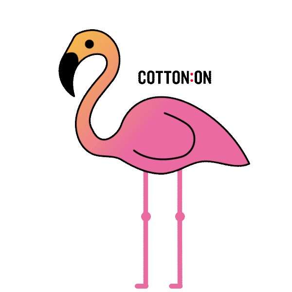 Miami Flamingo Sticker by cottononkids