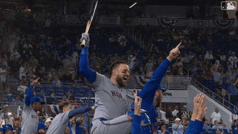 Home Run Celebration GIF by New York Mets