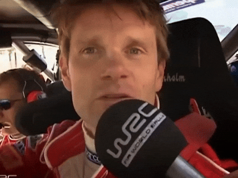 Left Right Interview GIF by FIA World Rally Championship