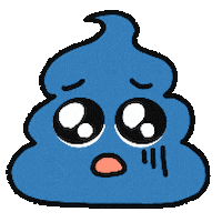 xxmiz0rexx giphyupload poop Shivering ぴえん Sticker