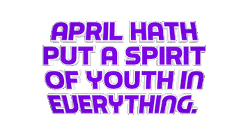 Happy April Sticker by OpticalArtInc.