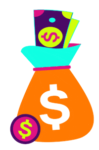 Money Un Sticker by Audria Richmond
