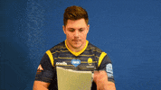 Signing Good News GIF by Worcester Warriors