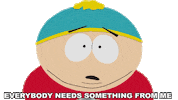 Cartman Boundaries Sticker by South Park