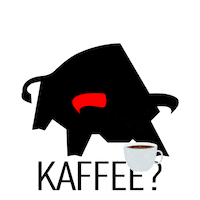 PREFA coffee kaffee stier prefa Sticker