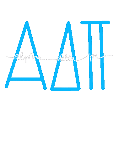 Sorority Alpha Delta Pi Sticker